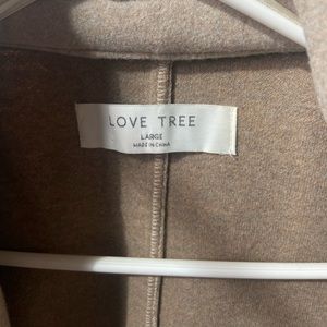 Love tree Womens whool blazer coat